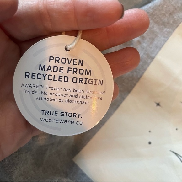 Impact Aware‎ Recycled Canvas Pumpkin Patch Grey Tote Bag Farmer’s Market NWT - Picture 8 of 9